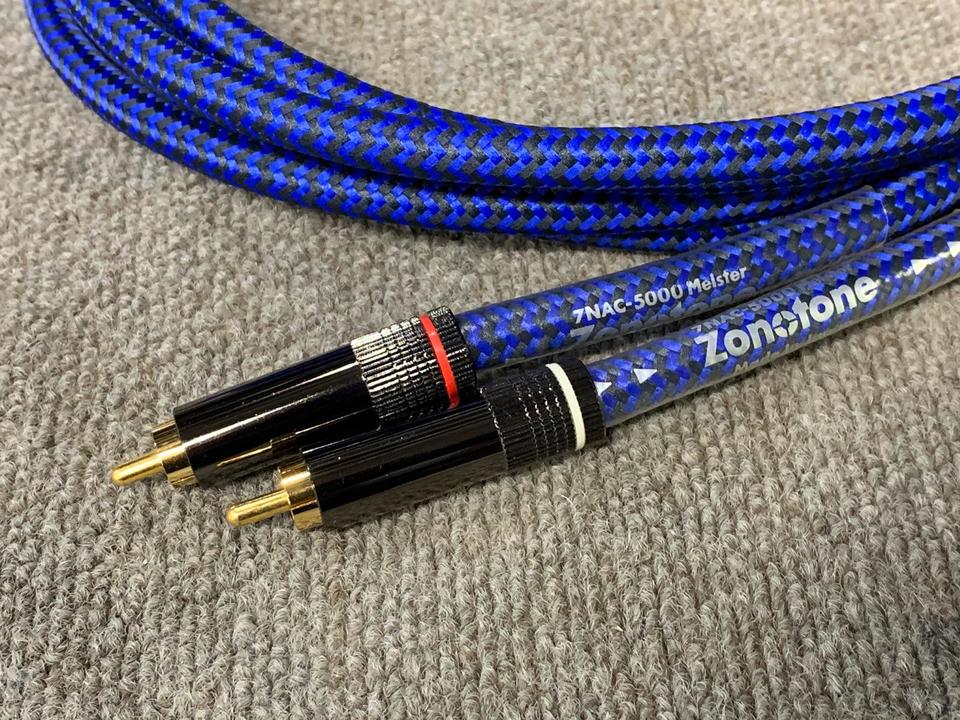 □□ZONOTONE 7NAC-5000 Meister RCAケーブルペア 1m ゾノトーン