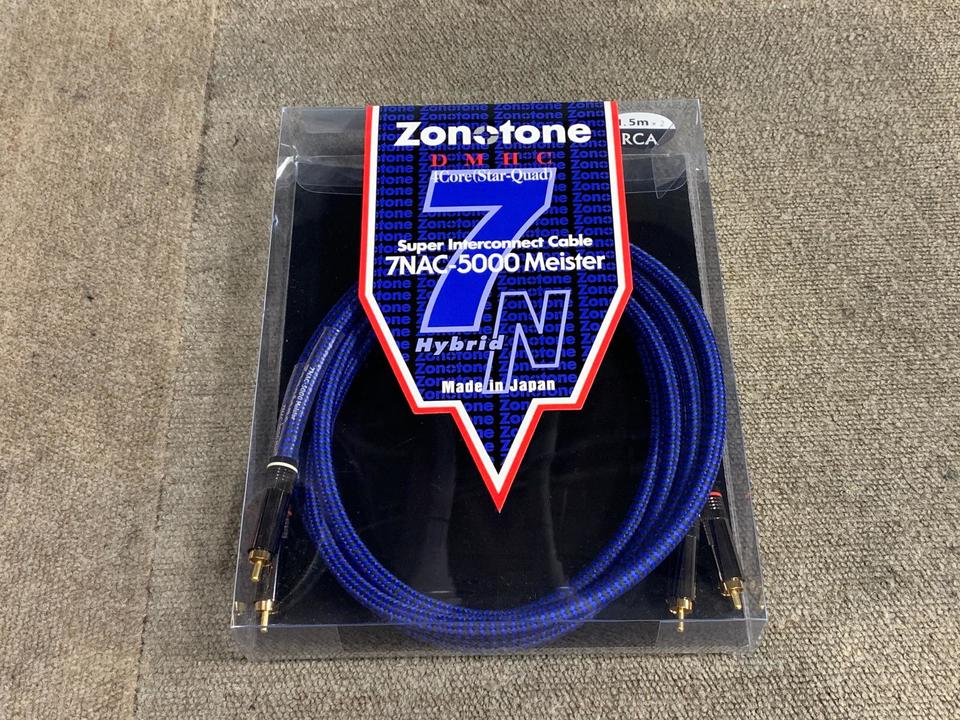 ゾノトーン ZONOTONE 7NAC-5000 Meister RCAケーブル 1.0m 7NAC-5000