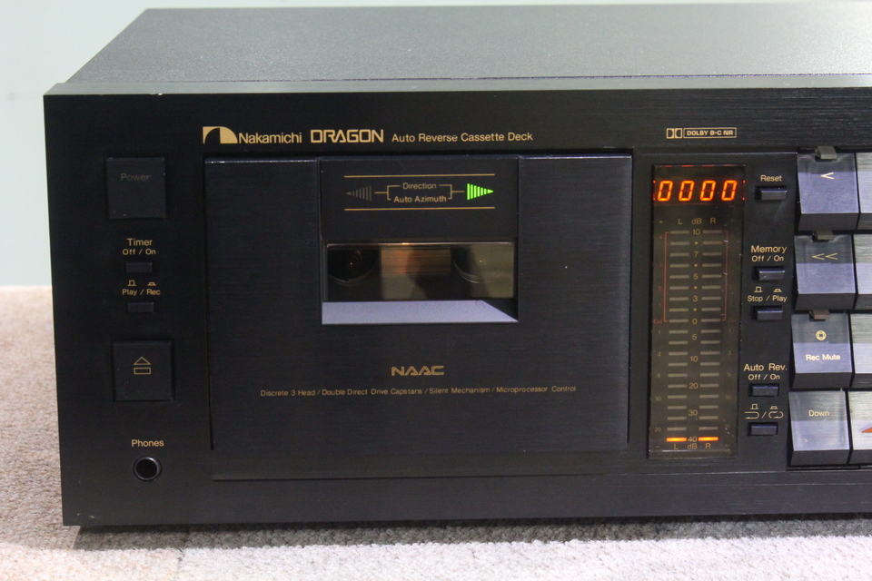 ナカミチドラゴン Nakamichi Gragon取扱説明書　サービスマニュアル ナカミチドラゴン 取扱説明書 サービスマニュアル