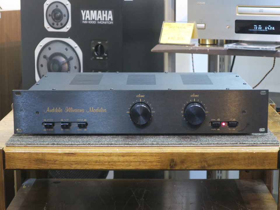 Audible Illusions ModulusⅡ 真空管プリアンプ USA Audible Illusions