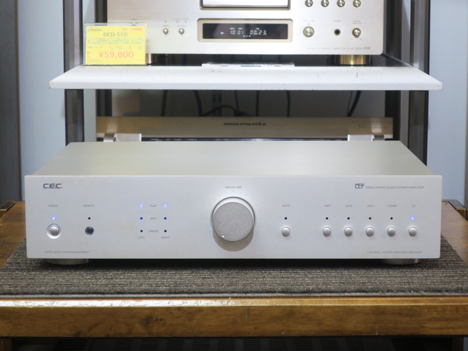 【ジャンク】CEC AMP3300 プリメインアンプ チューニング製品 アンプ