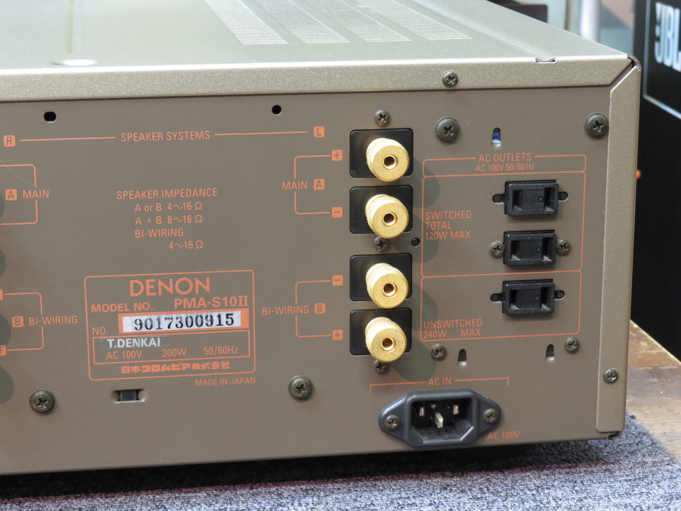 DENON デノン　PMA-S10II ジャンク品 Yahoo!オークション - 「denon pma s10」の落札相場・落札価格