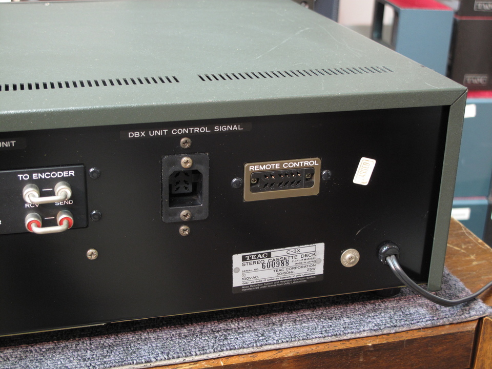 C-3X TEAC - 中古オーディオ 高価買取・販売 ハイファイ堂
