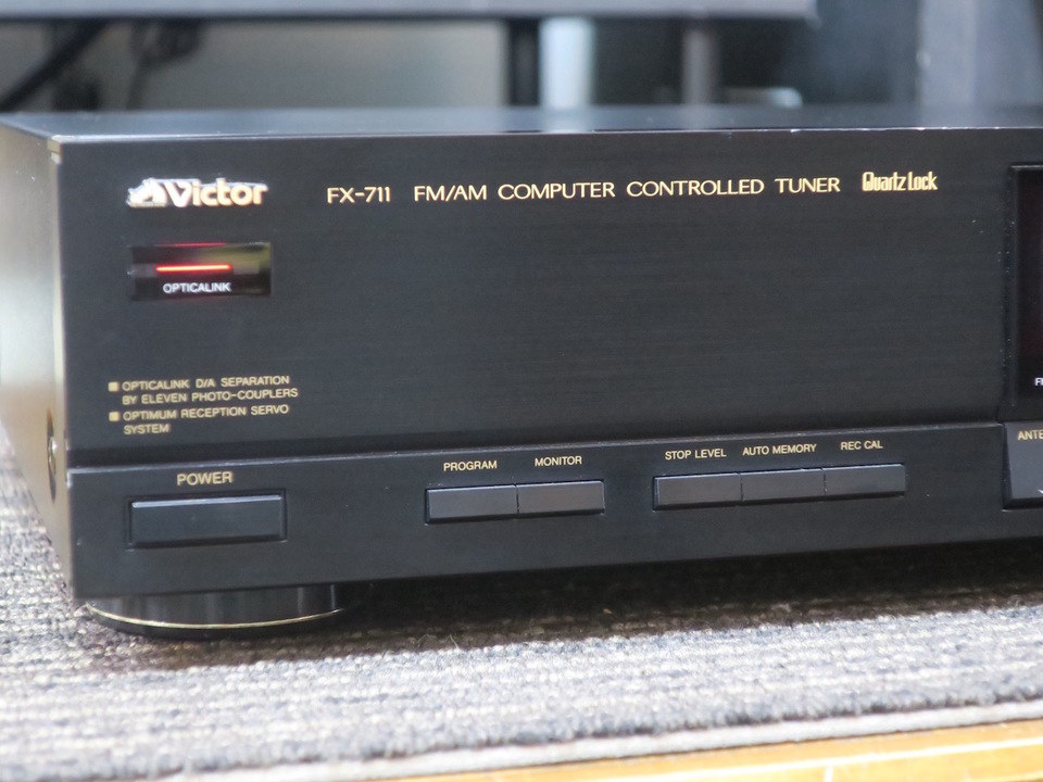 Victor ビクター FX-711 AM FM チューナー オーディオ機器☆素晴らしい