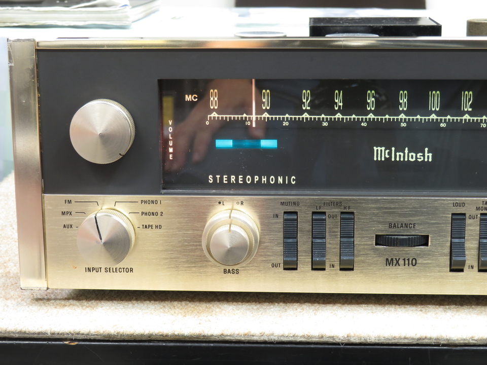 MX-110 McIntosh - 中古オーディオ 高価買取・販売 ハイファイ堂