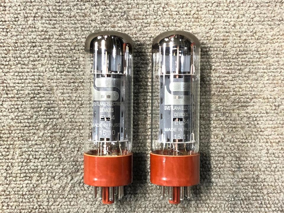 Svetlana EL34 真空管4本セット 公式通販 Svetlana EL34 (中古品)