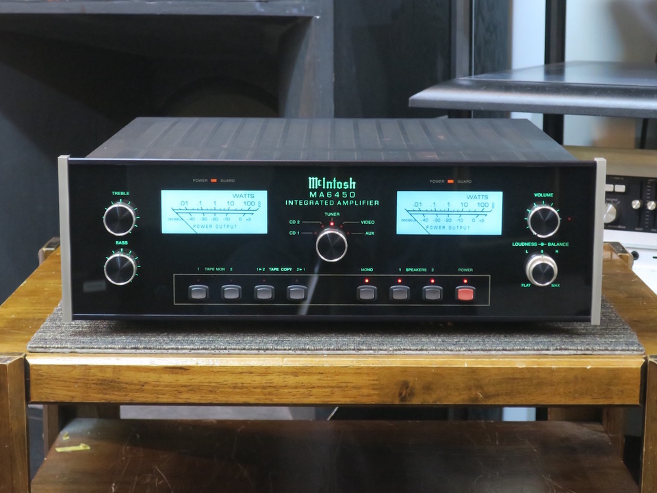 ■　Mcintosh MA6450　プリメインアンプ　■　美品 MA6450 McIntoshの買取価格 - 中古オーディオ 高価買取・販売 ハイファイ堂