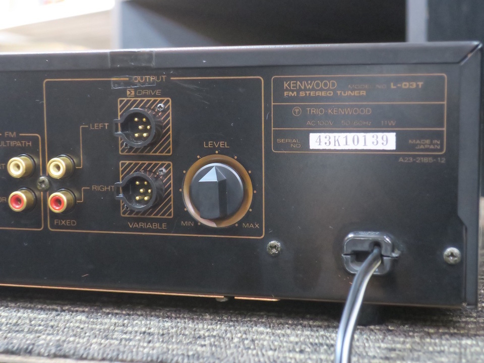 L-03T KENWOOD - 中古オーディオ 高価買取・販売 ハイファイ堂