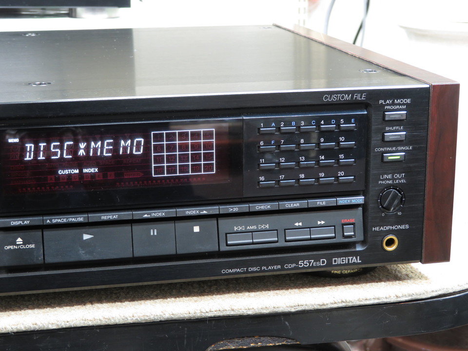 CDP-557ESD SONY - 中古オーディオ 高価買取・販売 ハイファイ堂