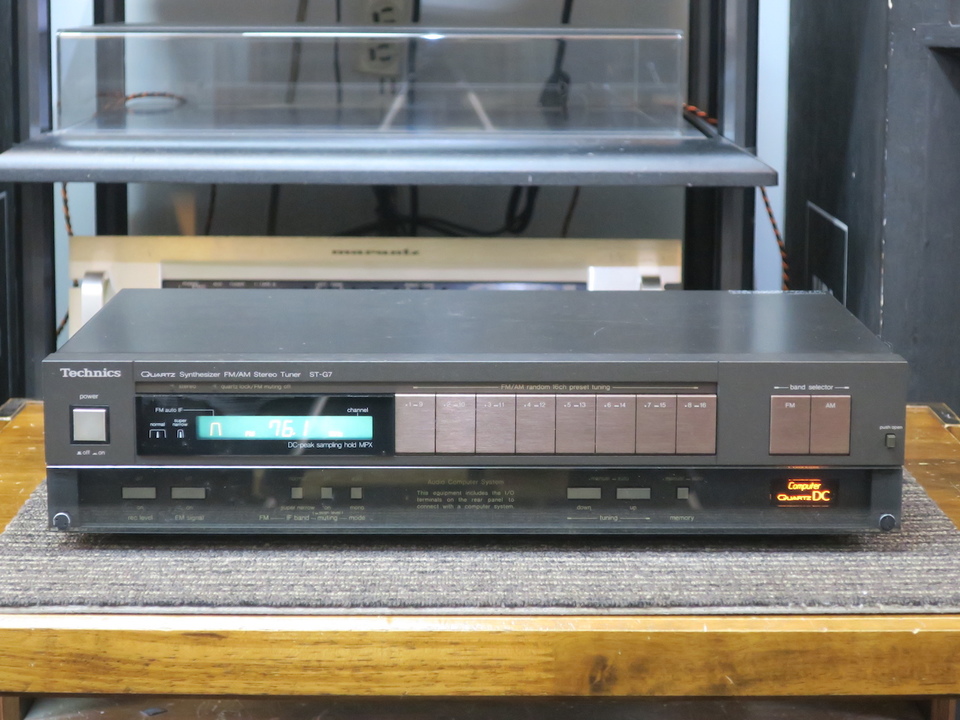 Technics ◆ テクニクス　AM/FM ステレオチューナー ◆◇◆　ST-8075　◆◇◆ Technics 75T　◆◇◆ 美品 ◆ 受信感度良好 テクニクス AM&frasl;FMステレオチューナー ST-7200