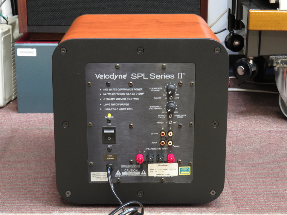 SPL-1000/2 Velodyne - 中古オーディオ 高価買取・販売 ハイファイ堂