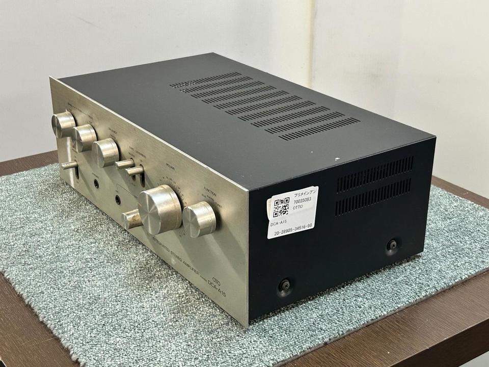【動作良好】OTTO アンプ DCA-A15 チューナー FMT-T15 動作良好】OTTO アンプ DCA-A15 チューナー FMT-T15 - メルカリ