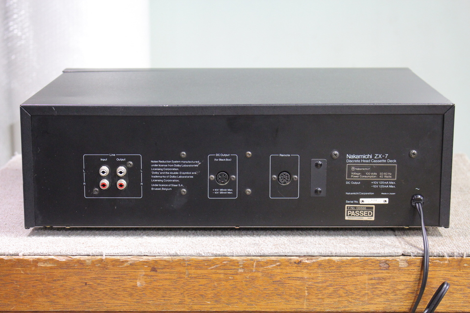 なあ ZX-7 Nakamichi - 中古オーディオ 高価買取・販売 ハイファイ堂
