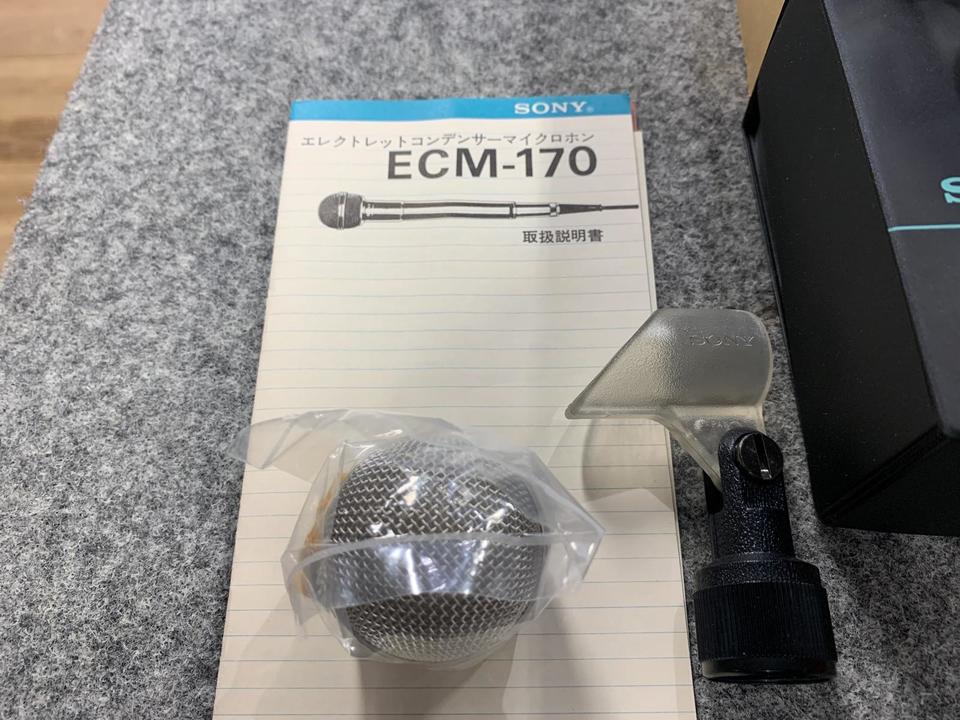 中古SONY エレクトレット・コンデンサーマイクロホンECM-55B 2個 中古
