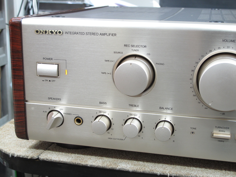onkyo A-917RV2 アンプ　通電確認済み onkyo A-917RV2 アンプ 通電確認済み onkyo A-917RV2 アンプ
