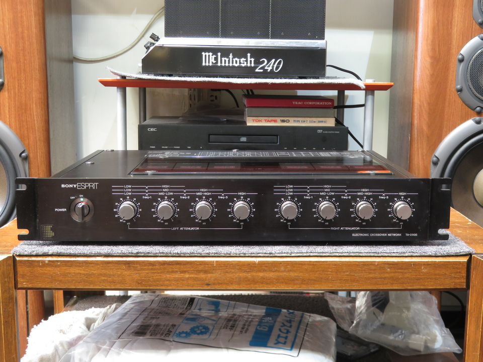 美品】SONY チャンネルデバイダー TA-D900 UNIT 1/2/4付 SONY TA-D900