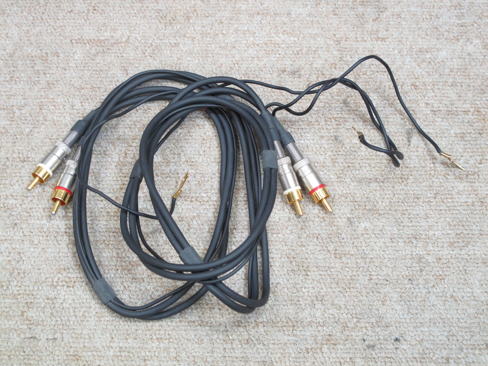 オーディオ機器 SME フォノケーブル 約0.9m RCA