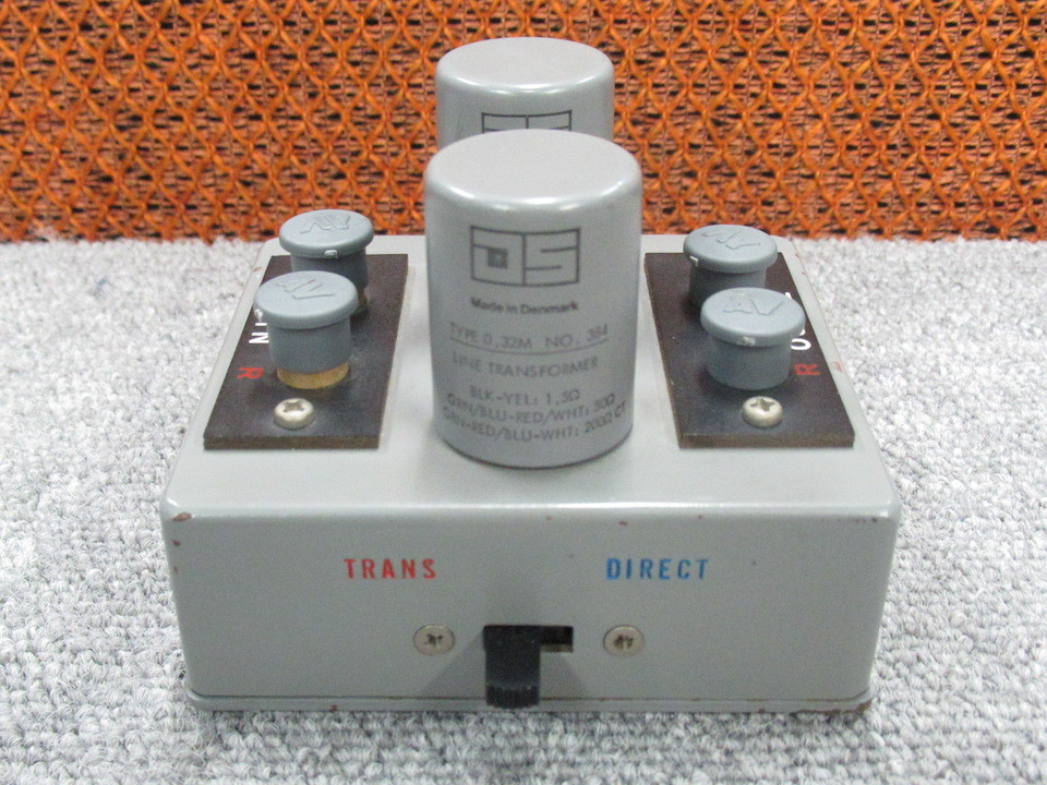 MCカートリッジの昇圧トランス(モノラル) JS タイプ6 0.32M 赤ボッチ