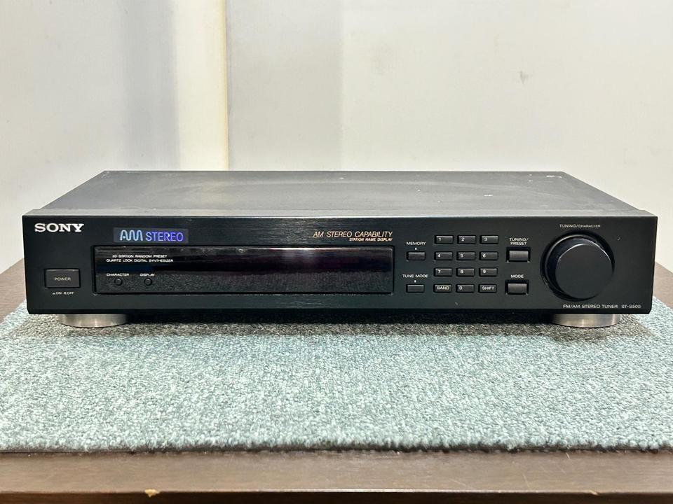 【中古】「非常に良い」SONY ソニー ST-S500 FM/AMステレオチューナー ST-S500 SONY - 中古オーディオ 高価買取・販売 ハイファイ堂