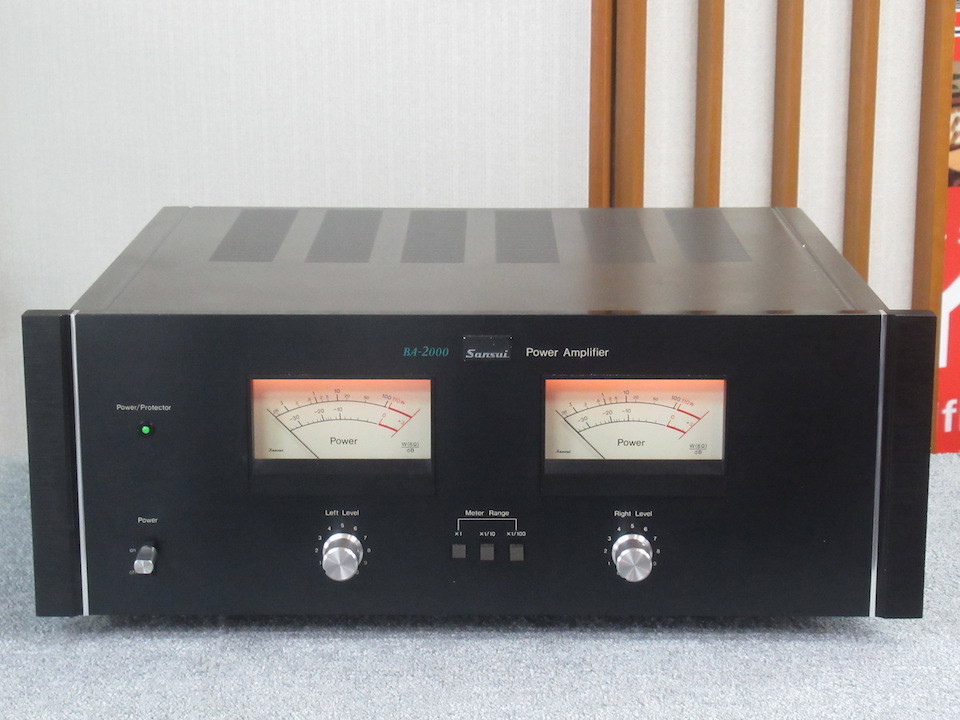 ジャンク品 【SANSUI】BA-2000 散らかし パワーアンプ サンスイ