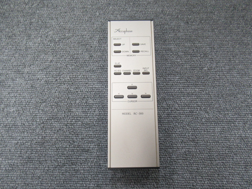 Accuphase 純正リモコン RC-300 RC-300 Accuphase - 中古オーディオ 高価買取・販売 ハイファイ堂
