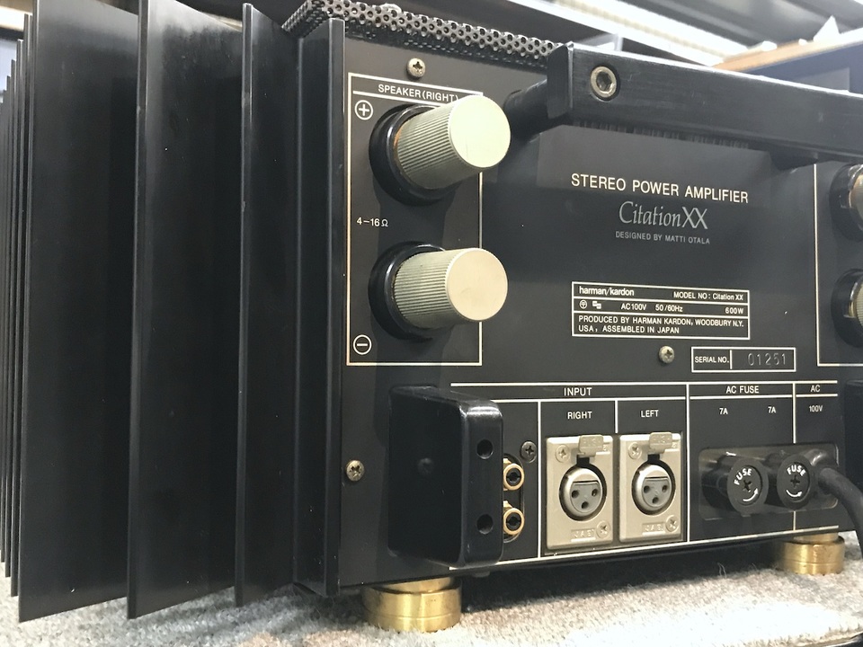 Citation XX harman/kardon - 中古オーディオ 高価買取・販売 ハイファイ堂