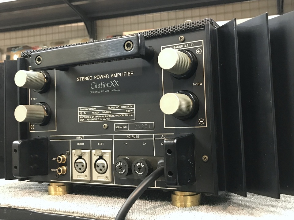 Citation XX harman/kardon - 中古オーディオ 高価買取・販売 ハイファイ堂