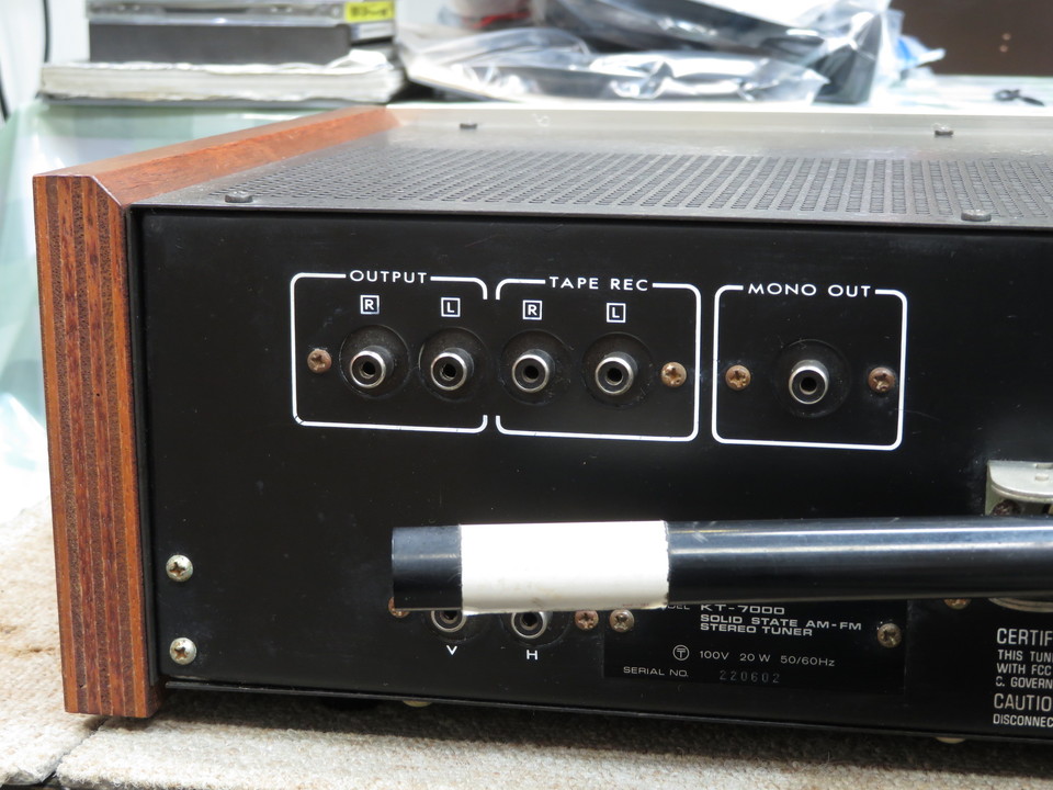 KT-7000 TRIO - 中古オーディオ 高価買取・販売 ハイファイ堂