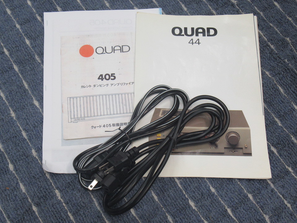 44+405 QUAD - 中古オーディオ 高価買取・販売 ハイファイ堂