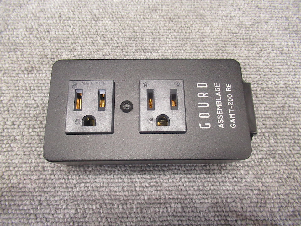 GOURD ASSEMBLAGE GAMT-400 4口電源タップ GOURD ASSEMBLAGE GAMT-400 4口電源タップ GOURD ASSEMBLAGE GAMT-400