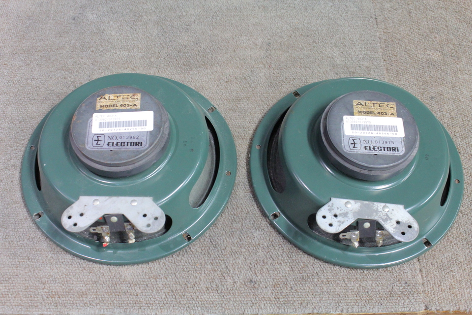 苫小牧バナナ】ALTEC LANSING/アルテック 20cm コーン型 フルレンジ