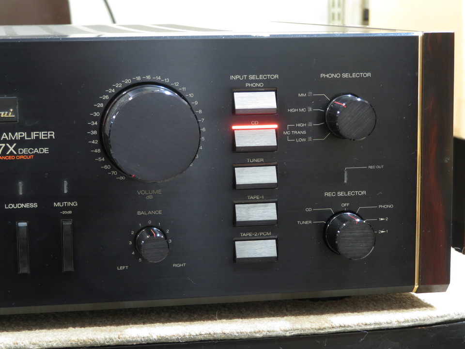 AU-D707X DECADE SANSUI - 中古オーディオ 高価買取・販売 ハイファイ堂