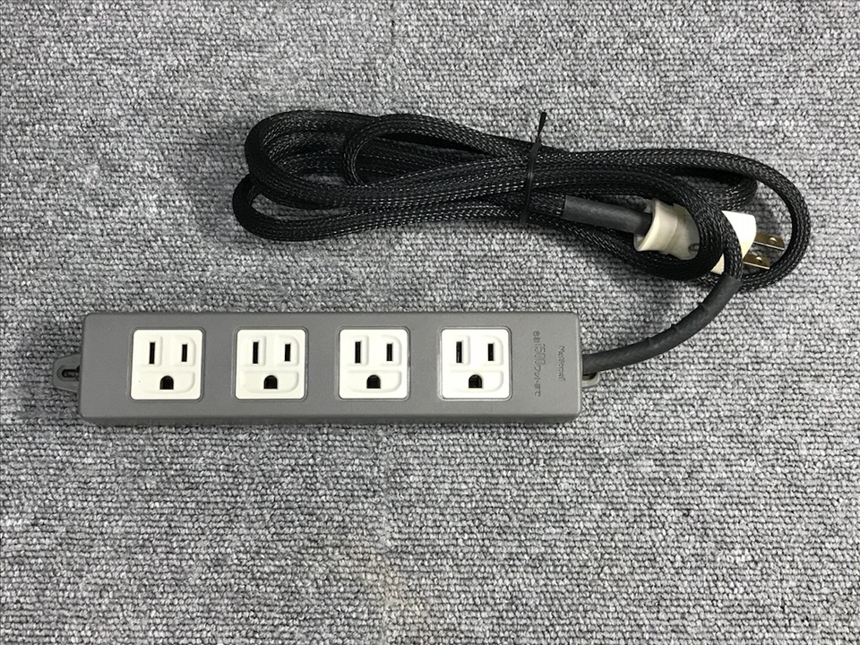 S1442* National OA電源タップ WCH45029 15A 125V 1500W 動作確認済み