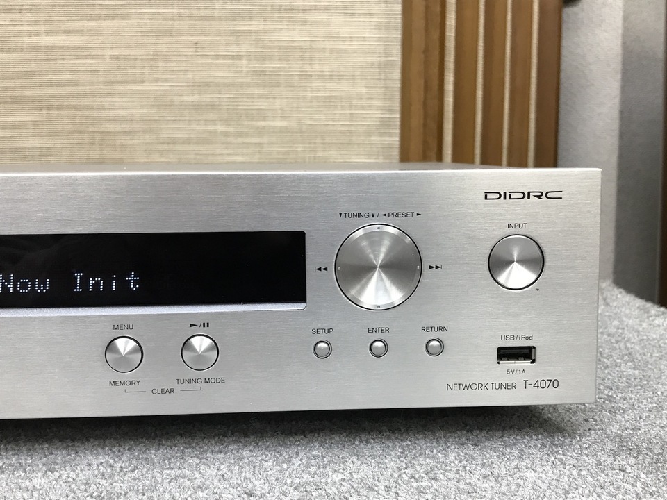 美品 オンキョー ネットワークオーディオ チューナー ONKYO T-4070 Yahoo!オークション - オンキョー ネットワークオーディオ