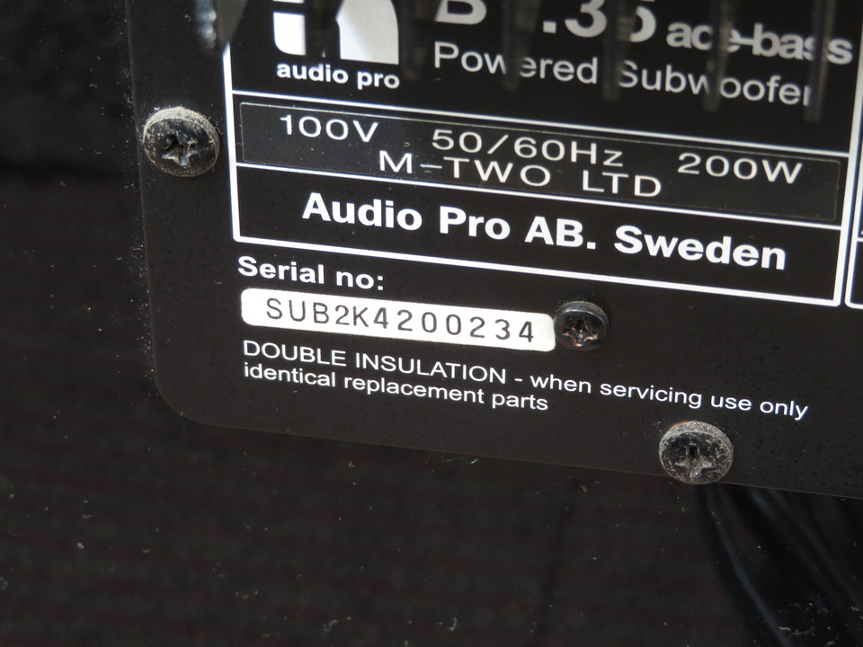 B1.35 ace-bass Audio Pro - 中古オーディオ 高価買取・販売 ハイファイ堂