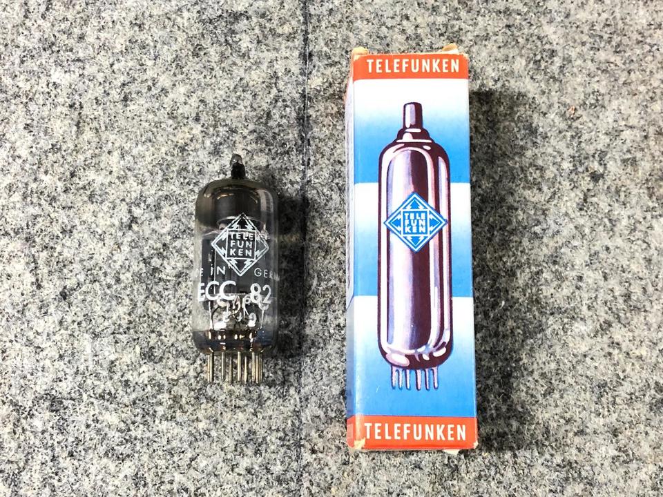 真空管 ECC82/ 12AU7 Telefunken ダイヤマーク 3本 【公式通販】