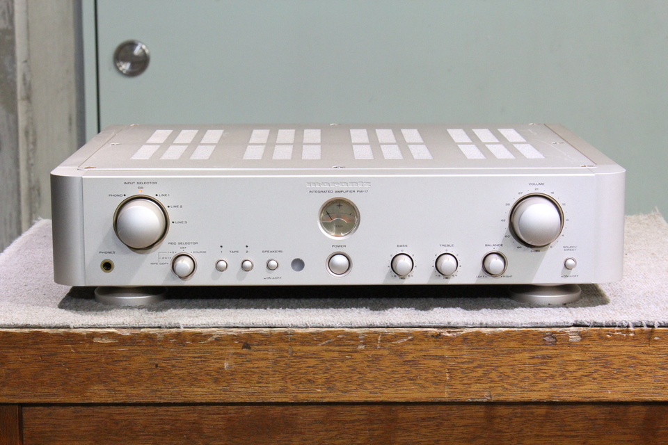 高性能プリメインアンプ PM-17　中古品 PM-17 marantz - 中古オーディオ 高価買取・販売 ハイファイ堂