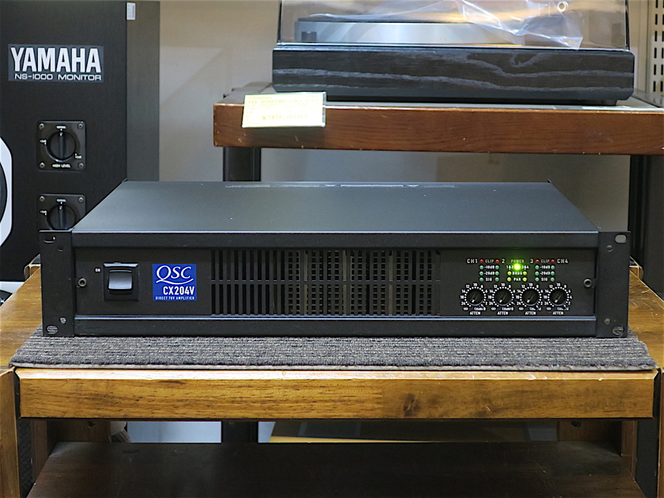動作品】QSC CX204V パワーアンプ 【公式通販】