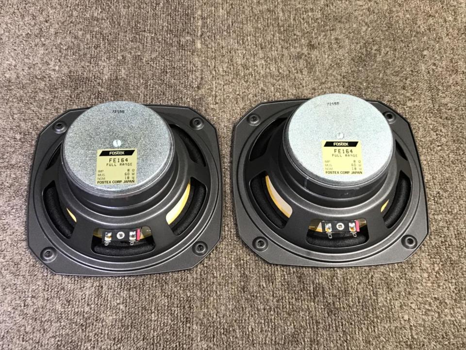 FOSTEX FE164 16cmダブルコーン型フルレンジ 元箱付き ペア 【公式通販】