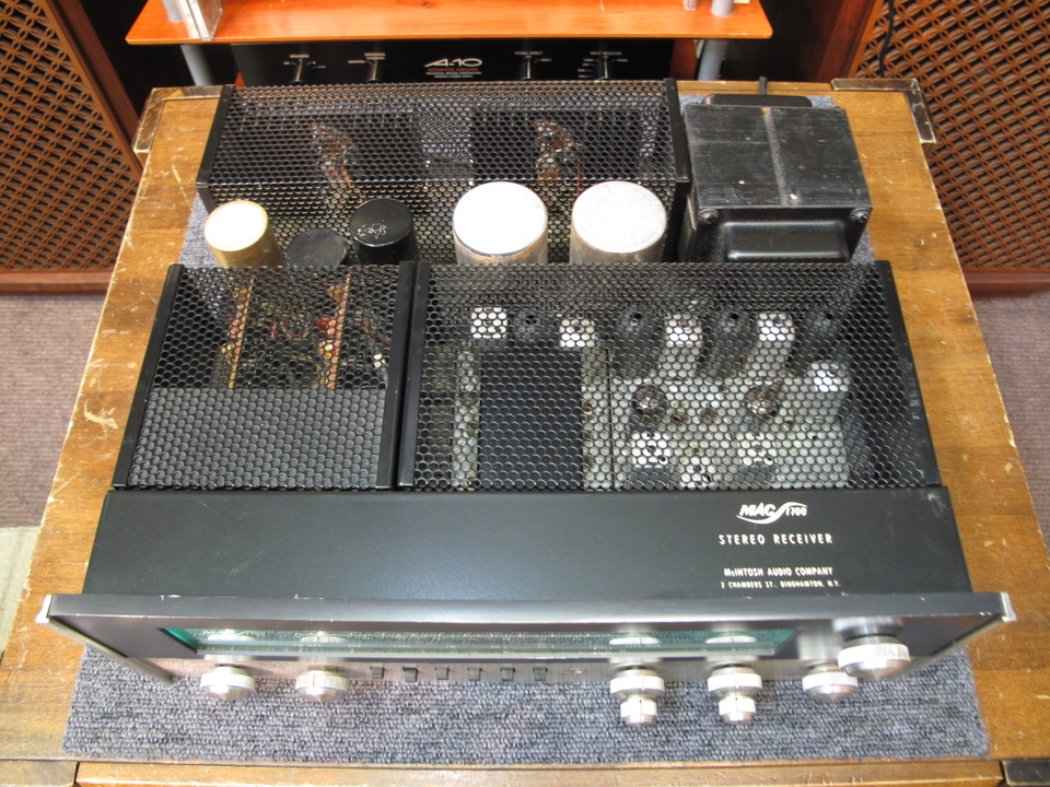 マッキントッシュMAC1700真空管レシーバーアンプ極上品 マッキントッシュMAC1700真空管レシーバーアンプ極上品