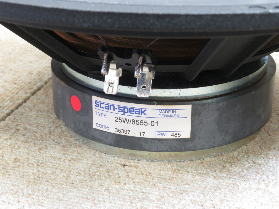 scan-speak 25W/8565-07 スピーカー 2個セット 新品 Order Scan-Speak