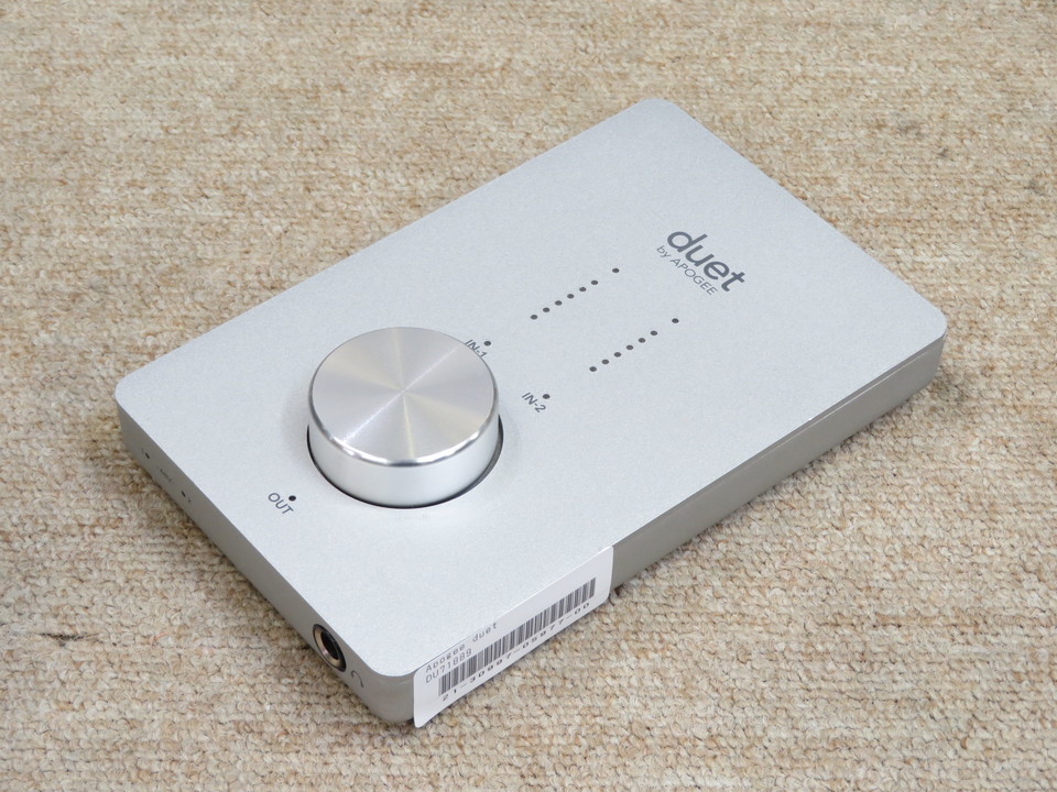 非売品 中古 Apogee 2チャンネル Duet Firewireオーディオインターフェイス 24bit 96khz その他