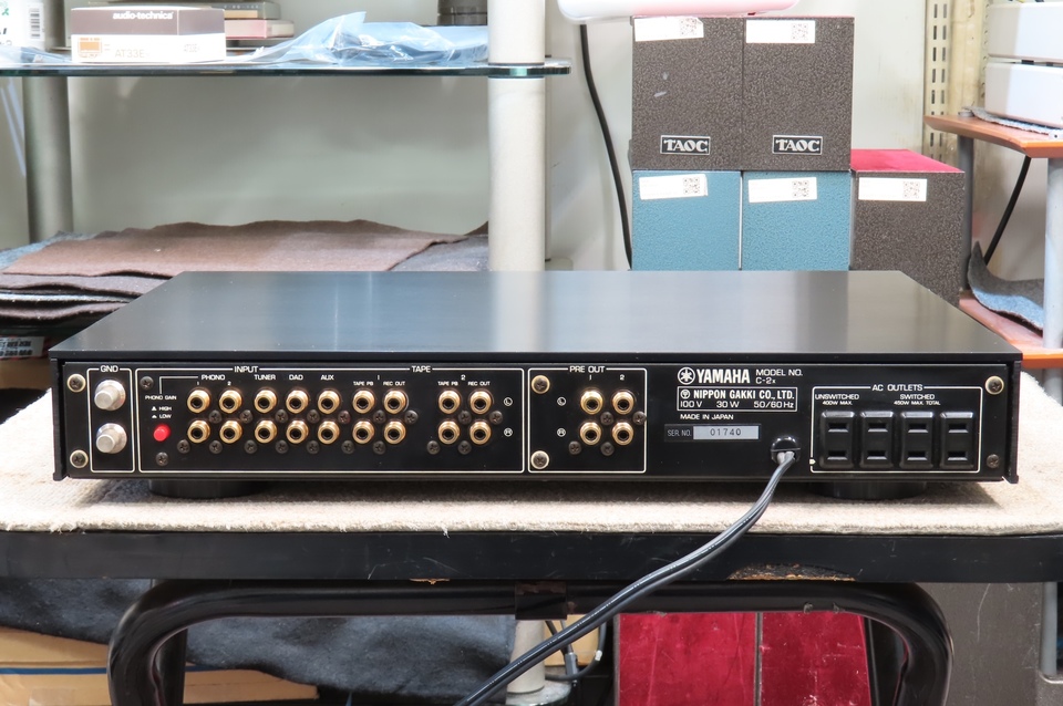 YAMAHA C-2a プリアンプ ヤマハ 中古 ステレオ プリアンプは完売致し