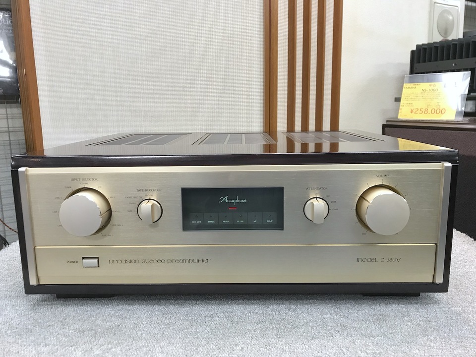 C-280V Accuphase - 中古オーディオ 高価買取・販売 ハイファイ堂