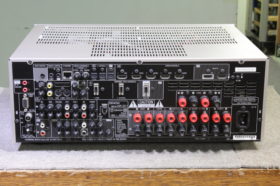 AVR-3311 DENON - 中古オーディオ 高価買取・販売 ハイファイ堂