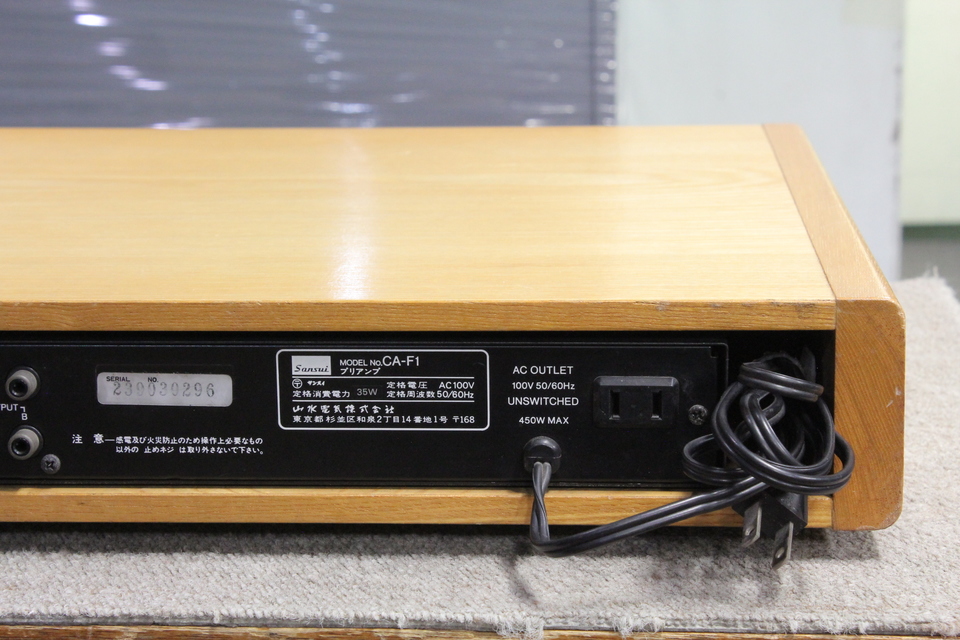 CA-F1 SANSUI - 中古オーディオ 高価買取・販売 ハイファイ堂