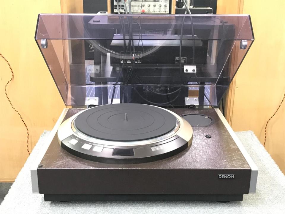 DENON DK-200 レコードプレーヤーキャビネット レザータッチ デノン DP-6000+DK-200 DENON - 中古オーディオ 高価買取・販売 ハイファイ堂