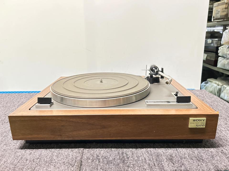 SONY - 希少1973年製！新品ベルト交換済！完動品ソニーターンテーブルPS-5100 PS-5100 SONY - 中古オーディオ 高価買取・販売 ハイファイ堂