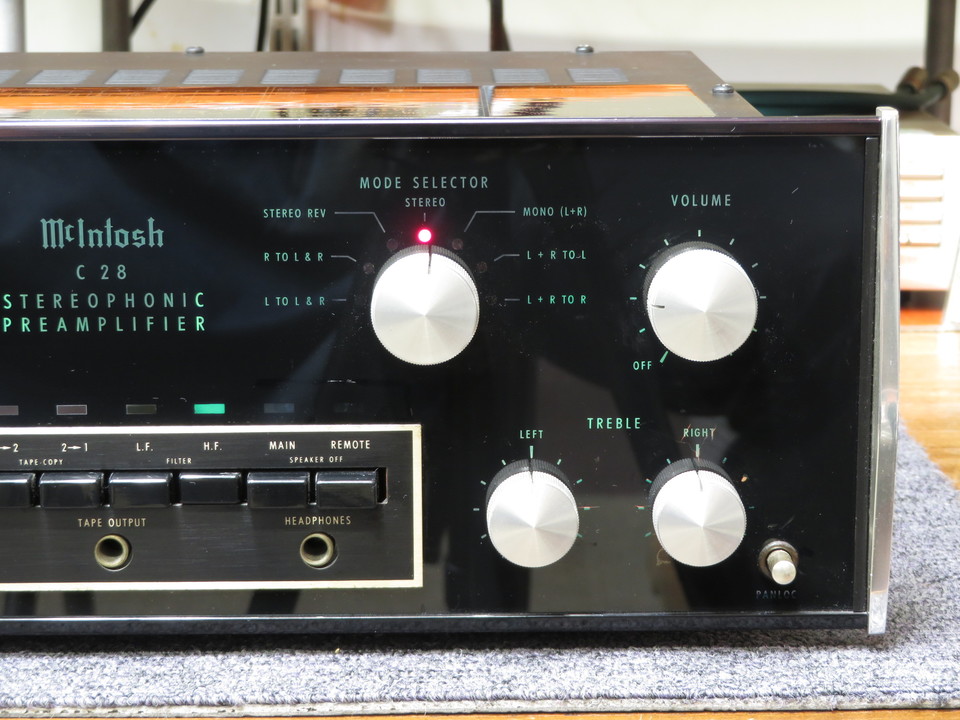 McIntosh C28 本体 McIntosh マッキントッシュ C28 コントロール/プリアンプ - 中古