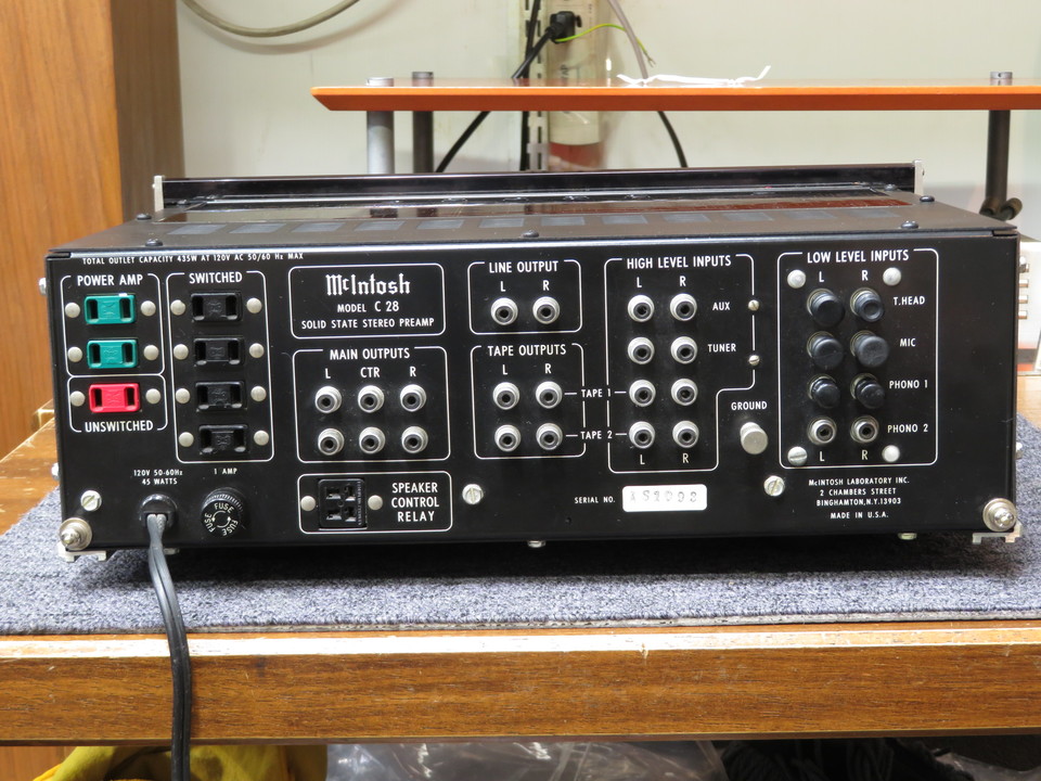 C28 McIntosh - 中古オーディオ 高価買取・販売 ハイファイ堂